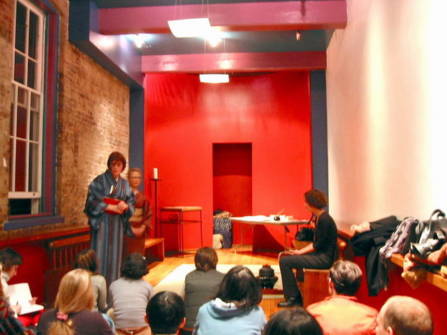 tea ceremony at Pratt